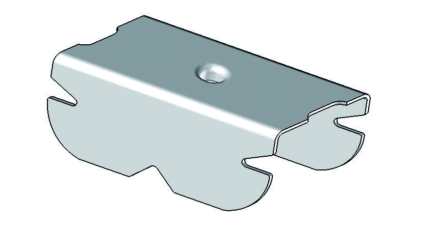 Il suffit d'acheter Écarteur ∙ Carré creux 12,5 mm (1/2 pouce) ∙ Profil à  pivot massif ∙ pour profil à pivot 6 x 8 ∙ 49 mm